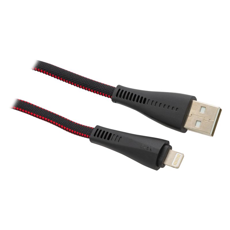 PHILCO - Cable Datos Usb A Lightning, Carga Rápida, 1m Malla, Philco