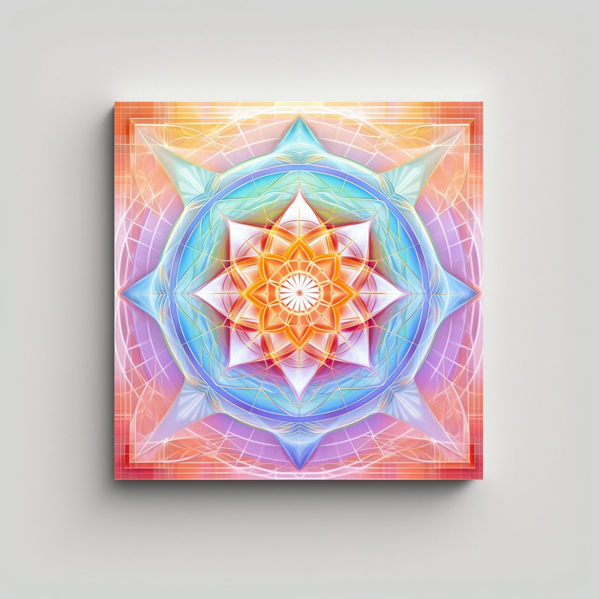 GENERICO - Pinturas Decorativas De Alta Resolución En Tonos 90x90 Cm