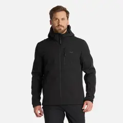 LIPPI - Chaqueta Hombre Macaya Softshell Hoody Jacket Negro