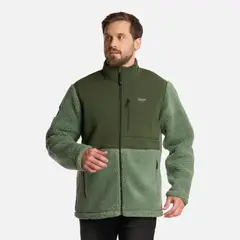 LIPPI - Polar Hombre Glaciar Sherpa-Pro Jacket Jade Oscuro