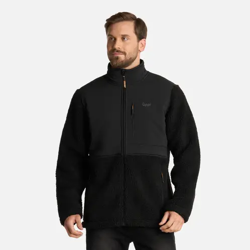 LIPPI - Polar Hombre Glaciar Sherpa-Pro Jacket Negro