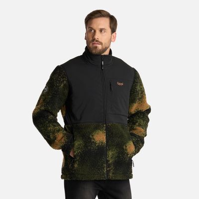 Imagen 2 del producto Polar Hombre Glaciar Sherpa-Pro Jacket Print Verde Militar