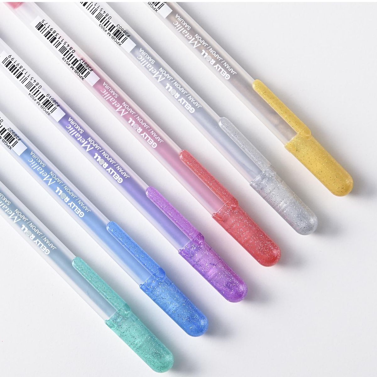 SAKURA - Lapiz Gel Gelly Roll Sakura Metallic 6 Colores