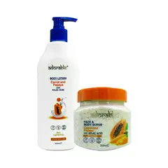 ADORABLE - Pack Corporal Papaya - Carrot & Ácido Kójico