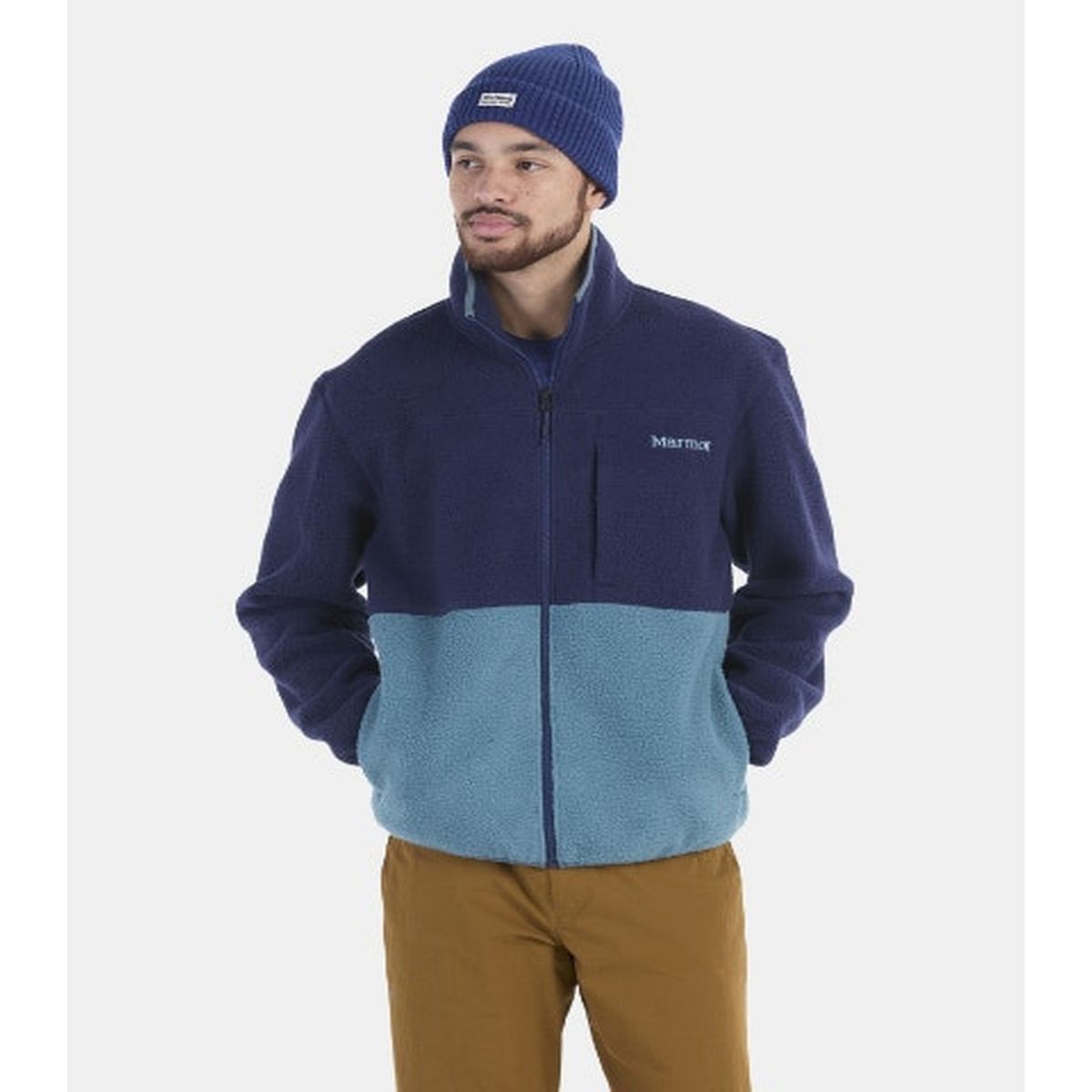 MARMOT - Polar Hombre Marmot Aros Fleece Jacket Azul