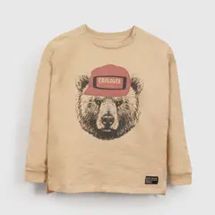 COLLOKY - Polera Niño Beige 56383