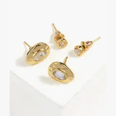 LOUNGE - Set Aros Mujer Strass