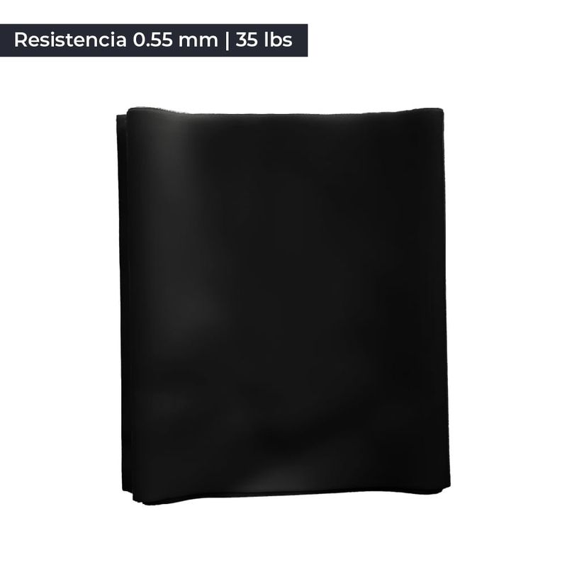 IMPOPLANET - BANDA ELASTICA LATEX NEGRA 055MM