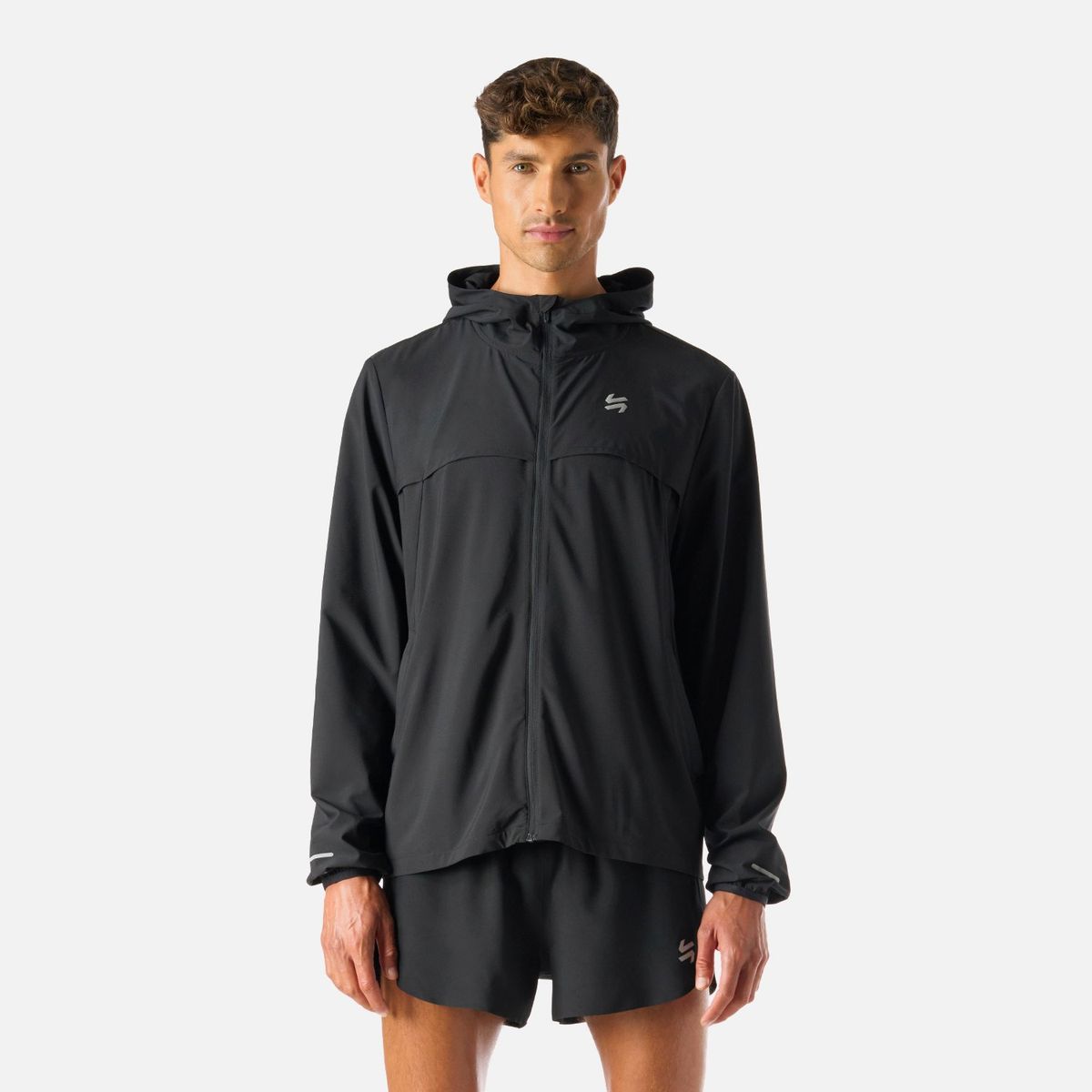 VULCANO - Chaqueta Hombre Built To Move Pro Windbreaker Jacket Negro Vulcano