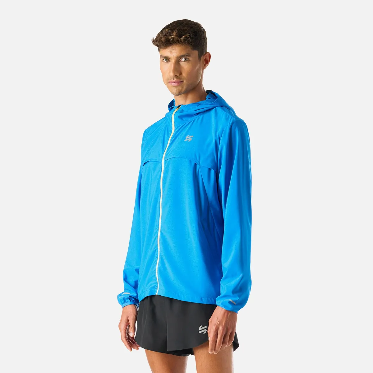 VULCANO - Chaqueta Hombre Built To Move Pro Windbreaker Jacket Azul Vulcano