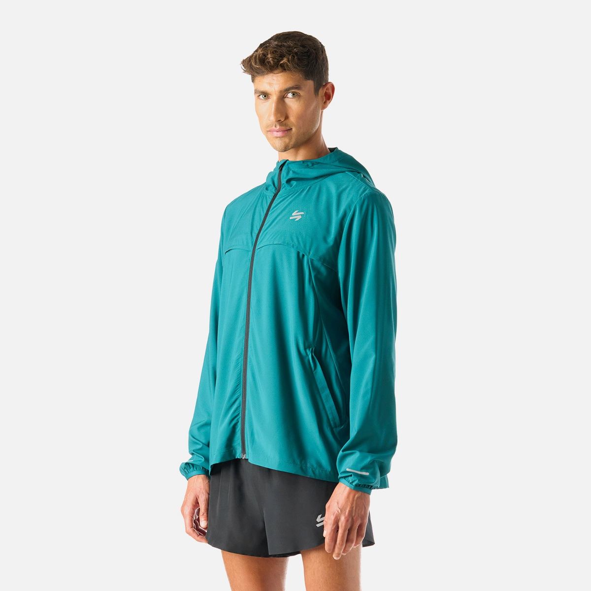 VULCANO - Chaqueta Hombre Built To Move Pro Windbreaker Jacket Petroleo Vulcano