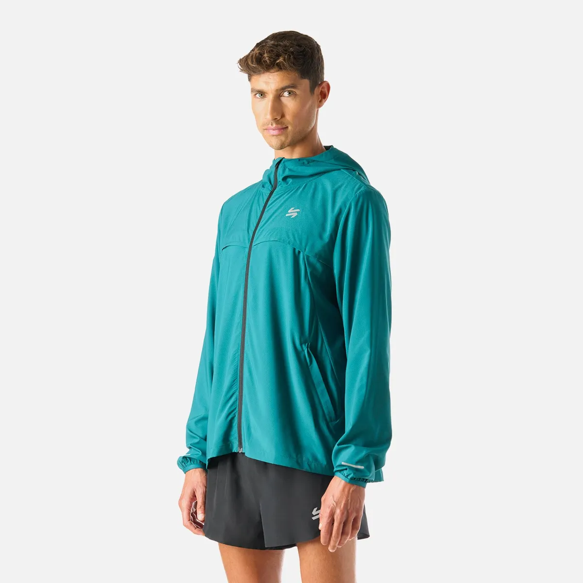 VULCANO - Chaqueta Hombre Built To Move Pro Windbreaker Jacket Petroleo Vulcano