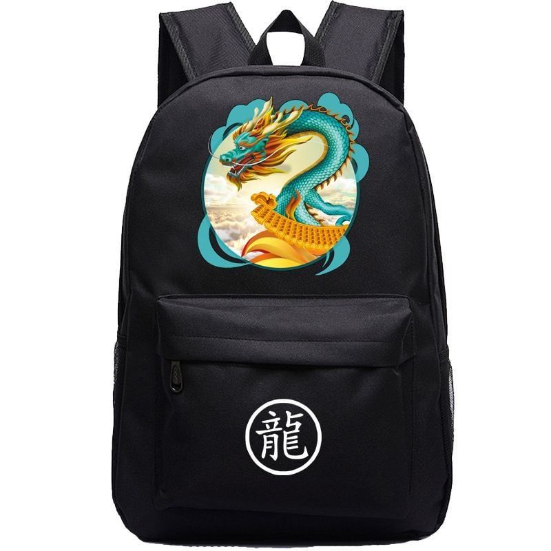 TIOZONEY - Mochila clásica con forma de dragón chino