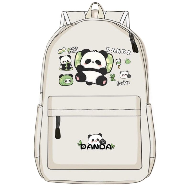 TIOZONEY - Mochila escolar panda para estudiantes