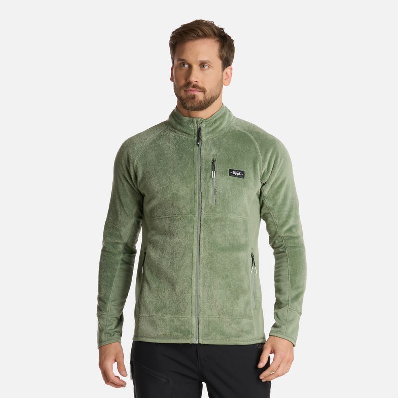 LIPPI - Polar Hombre Numan Shaggy-Pro Jacket Jade Oscuro Lippi