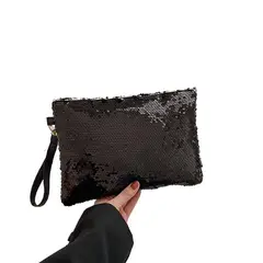 TIOZONEY - Cartera de fiesta Negro