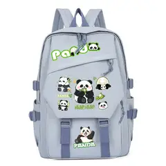 TIOZONEY - Mochila escolar panda para estudiantes