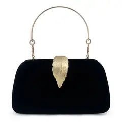 TIOZONEY - Cartera de fiesta Negro