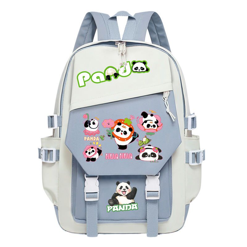 TIOZONEY - Mochila escolar panda para estudiantes