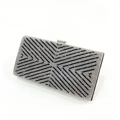 TIOZONEY - Cartera de fiesta Negro