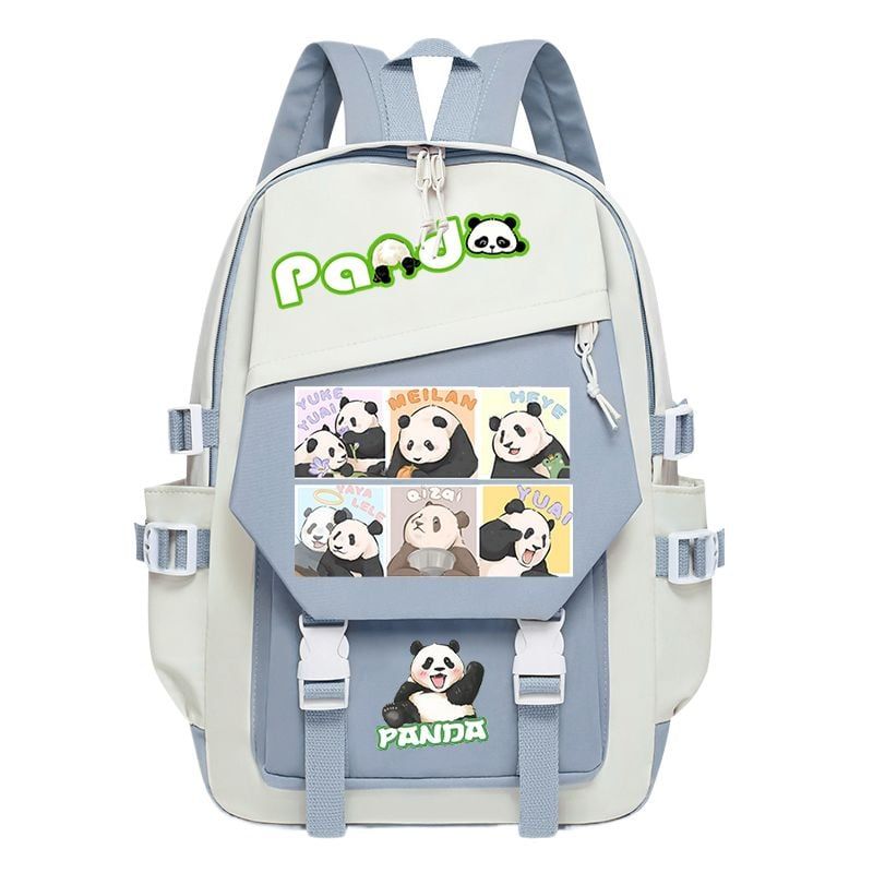 TIOZONEY - Mochila escolar panda para estudiantes