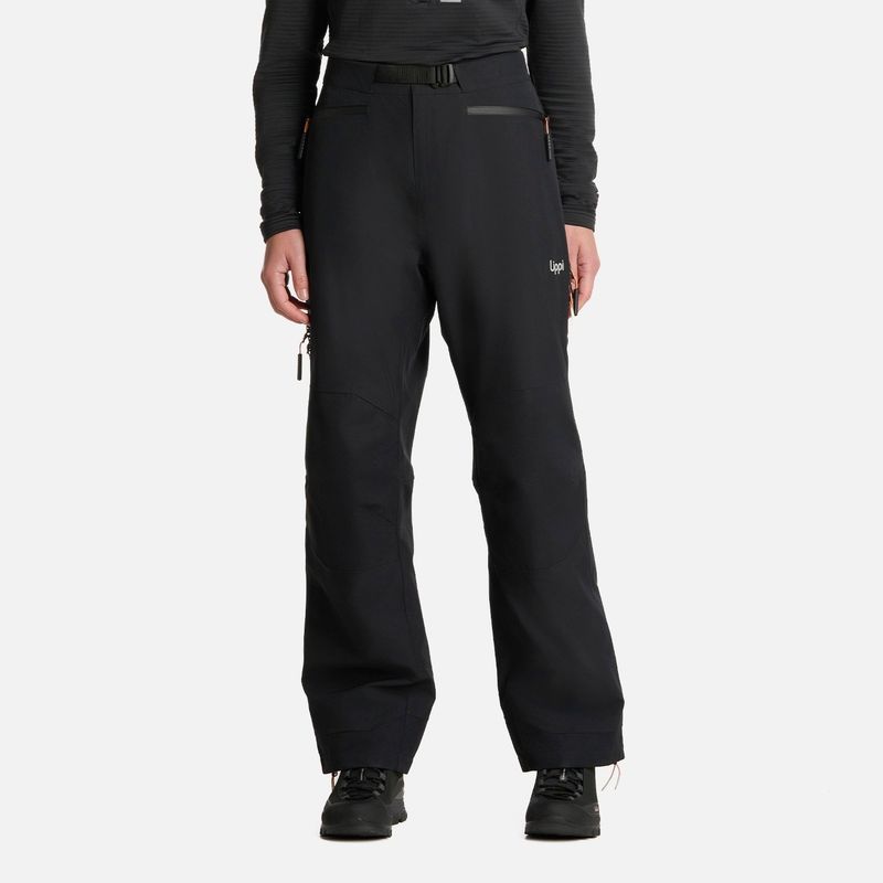 LIPPI - Pantalón Mujer Sierra Nevada B-Dry Light Pants Negro Lippi