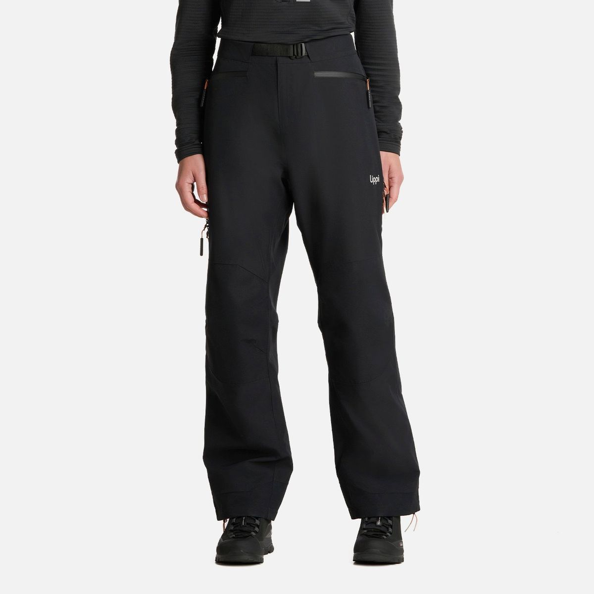 LIPPI - Pantalón Mujer Sierra Nevada B-Dry Light Pants Negro Lippi