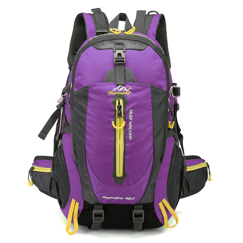 TIOZONEY - Mochila Impermeable 40L Para Camping Trekking Y Viajes