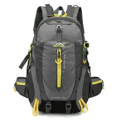 TIOZONEY - Mochila Impermeable 40L Para Camping Trekking Y Viajes