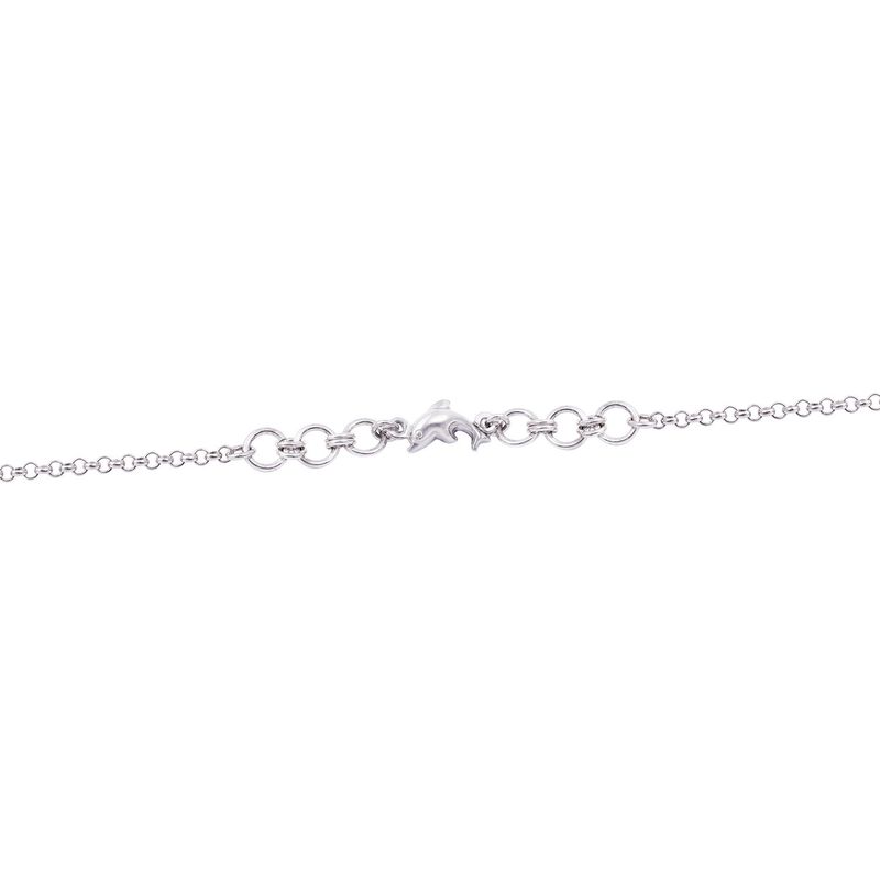 JB JOYAS BARON - Pulsera de Plata Esterlina 925 Eslabones y Delfín