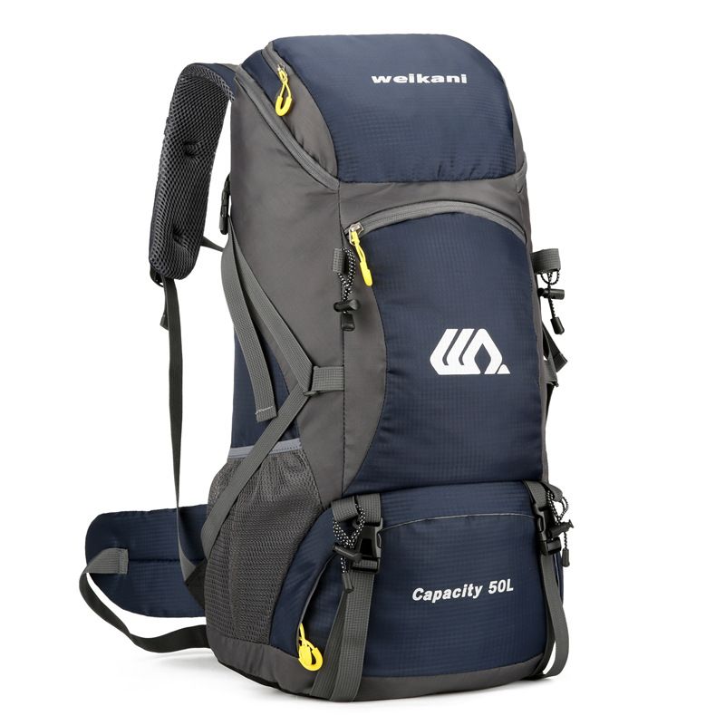 TIOZONEY - Mochila Impermeable 50L Para Camping Trekking Y Viajes