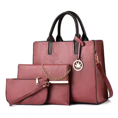 TIOZONEY - Set 3 Bolsas Bandolera Mujer Cosmetiquera