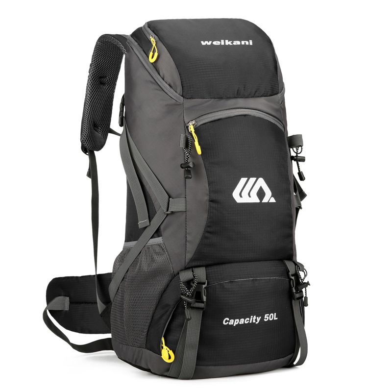 TIOZONEY - Mochila Impermeable 50L Para Camping Trekking Y Viajes