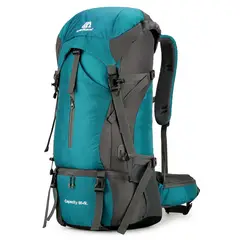 TIOZONEY - Mochila Impermeable 70L Para Camping Trekking Y Viajes