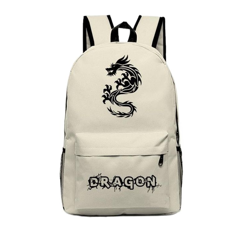 TIOZONEY - Mochila Escolar Dragón Chino