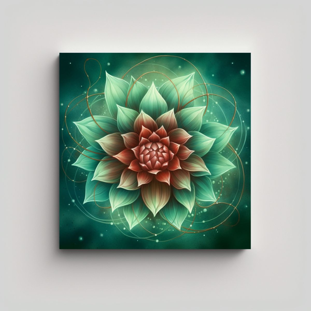 GENERICO - Arte Inspirador Expresividad Estilo Único 70x70 Cm