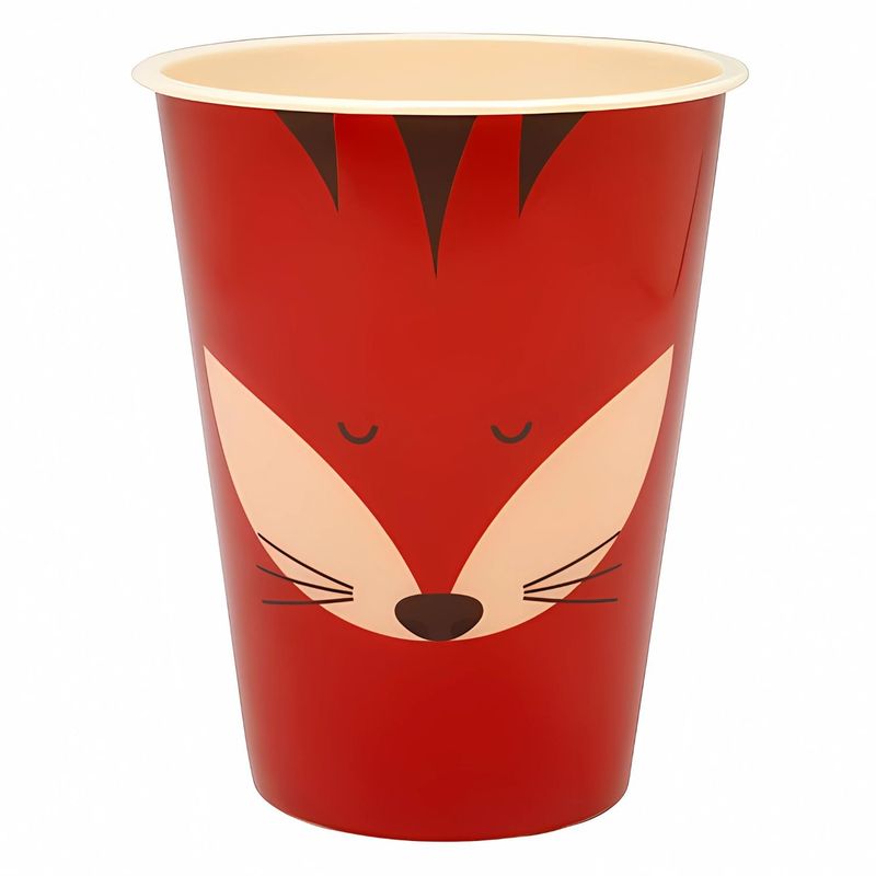 KEEP - Vasos PP 450ml Diseño Zorro Reutilizables Keep Kido - SC
