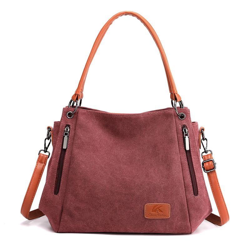 TIOZONEY - Bolso Multifuncional De Lona De Gran Capacidad Para Mujer