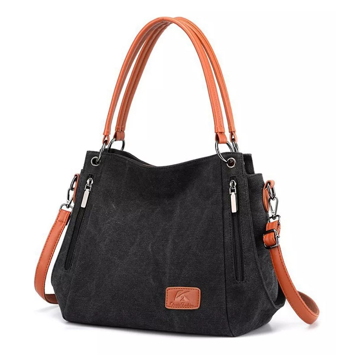 TIOZONEY - Bolso Multifuncional De Lona De Gran Capacidad Para Mujer