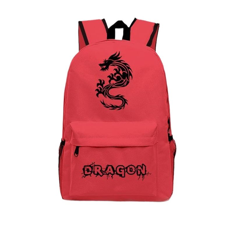 TIOZONEY - Mochila Escolar Dragón Chino