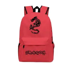 TIOZONEY - Mochila Escolar Dragón Chino