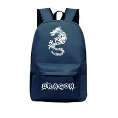 TIOZONEY - Mochila Escolar Dragón Chino