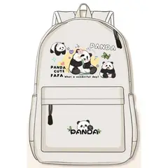 TIOZONEY - Mochila escolar panda para estudiantes