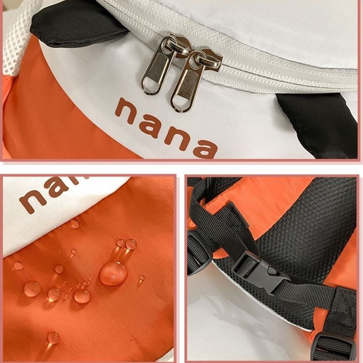 TIOZONEY - Mochila escolar panda para estudiantes