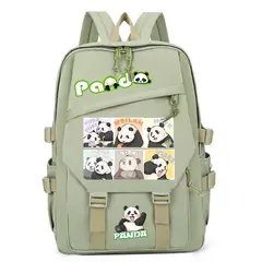TIOZONEY - Mochila escolar panda para estudiantes