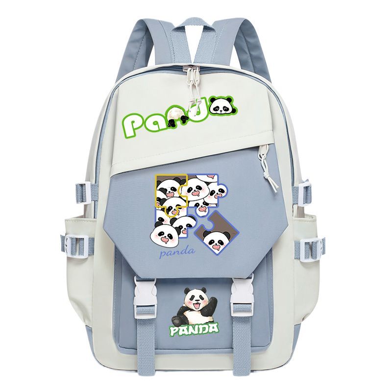TIOZONEY - Mochila escolar panda para estudiantes