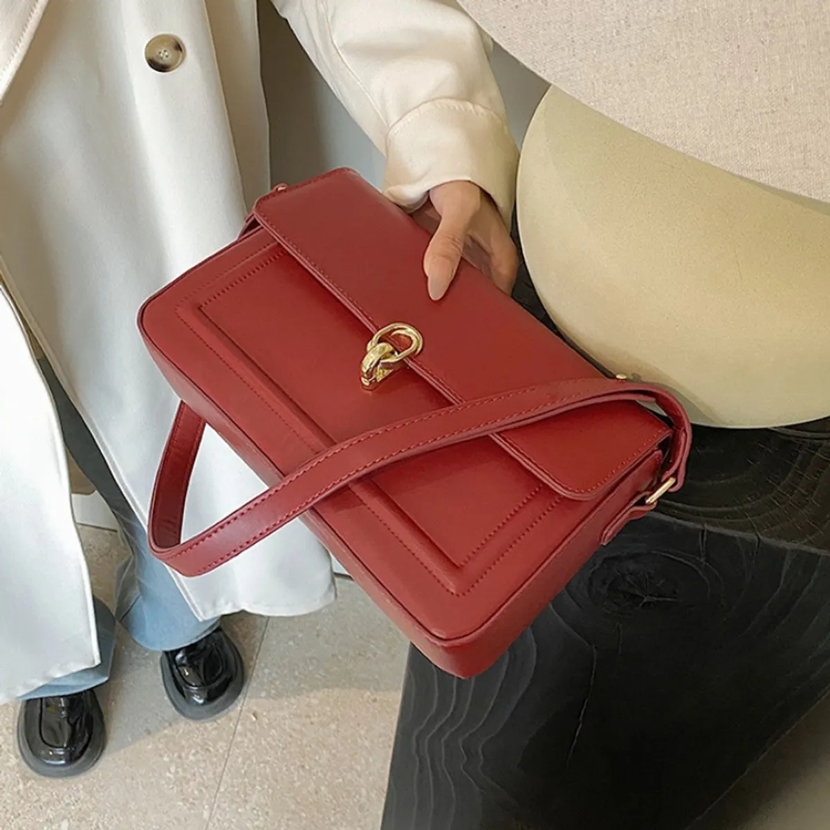 TIOZONEY - Bolso de hombro de mujer