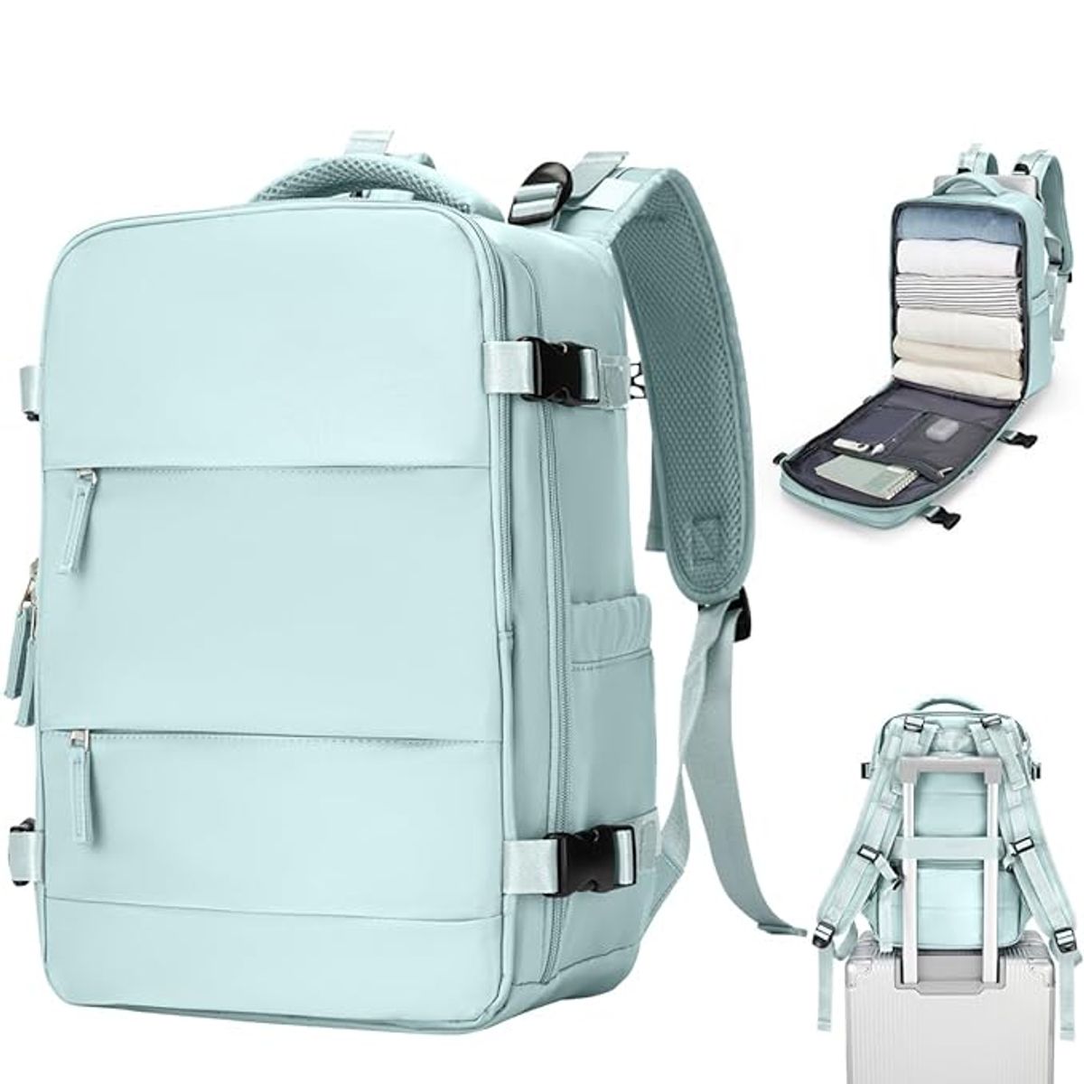 TIOZONEY - Mochila de viaje para mujeres