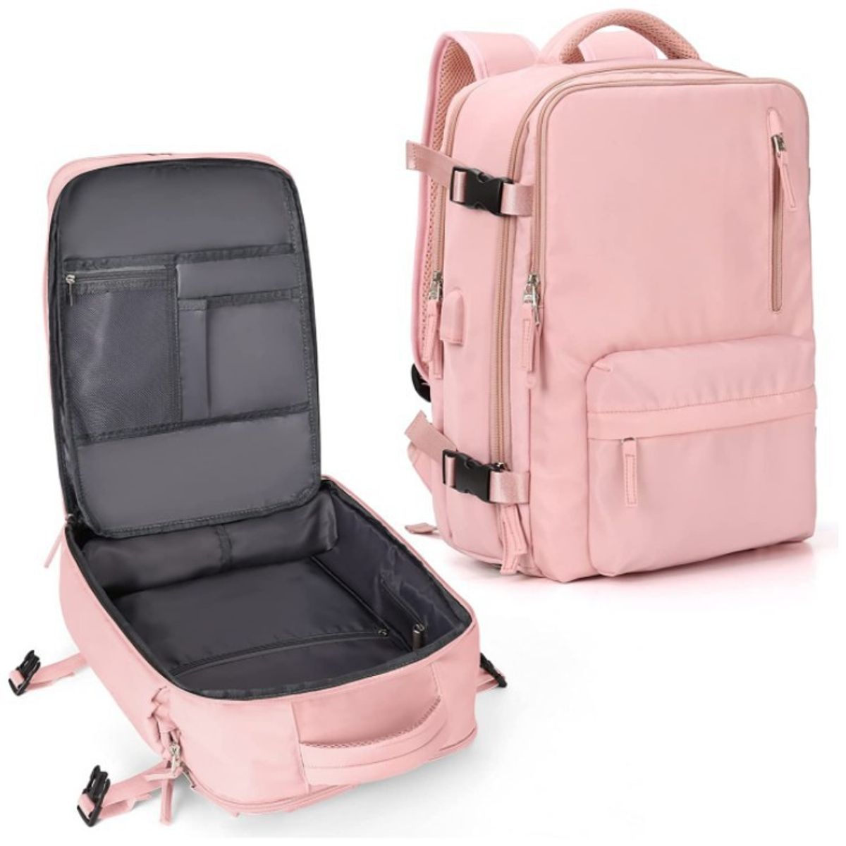 TIOZONEY - Mochila de viaje para mujeres hombros