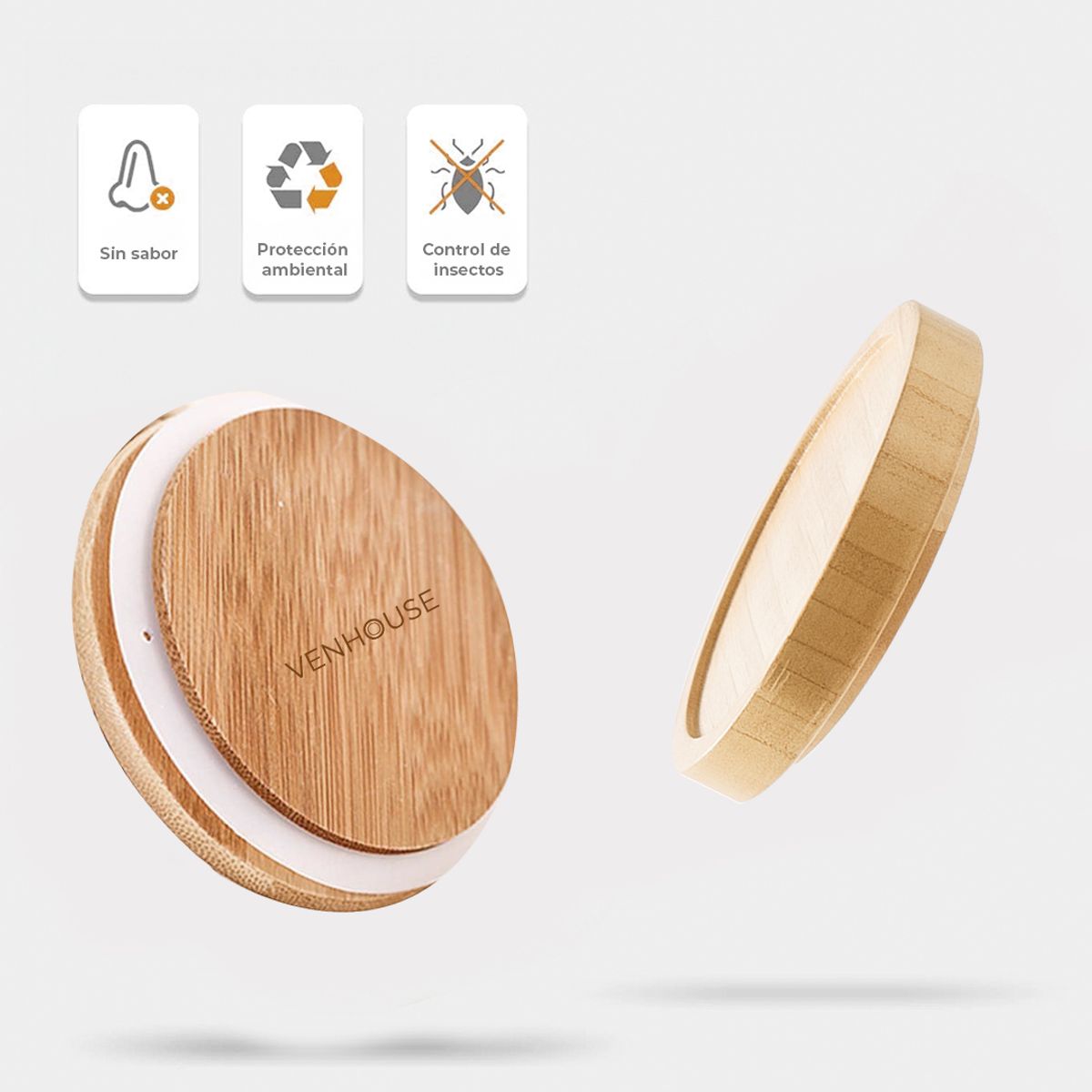 GENERICO - Pack 3 Frasco Contenedor Tarro Hermético Vidrio Bambú 1000ml